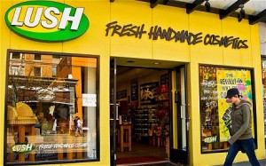 LUSH store front