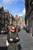 The streets of Edinburgh! Now I see where JK Rowling got inspiration for the world of Harry Potter.